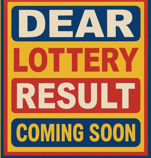 Dear Lottery 8PM Result Image